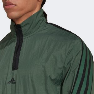 سويت شيرت مزين بخطوط الماركة - Image 4