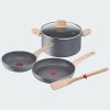 طقم أواني طبخ 5 قطع - Tefal
