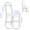 كرسي خشب  - IKEA - Image 5