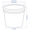 إناء زرع - IKEA - Image 6
